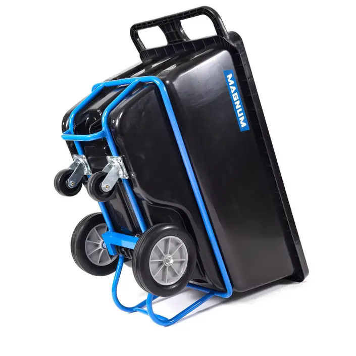 0.5-Yard Forklift-Ready Dump Cart – Industrial Steel Construction