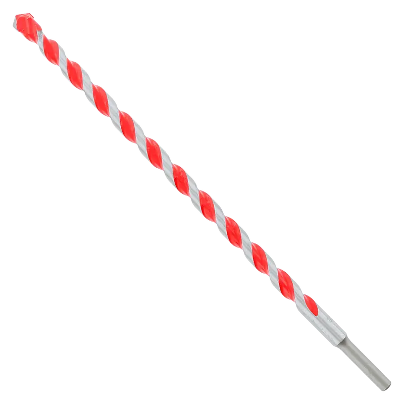 1/2-Inch x 10-Inch x 12-Inch Speedemon Red Granite Hammer Drill Bit — Carbide Tipped