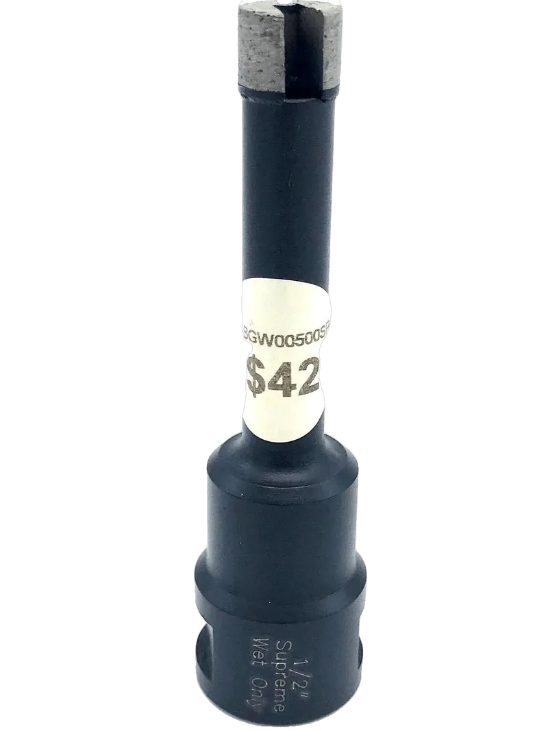 1/2″ Supreme Wet Diamond Core Bit for Stone