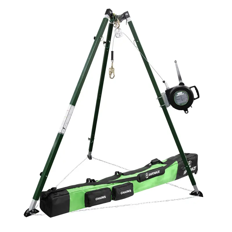 10-Foot Technical Tripod Kit with 65-Foot 3-Way Adjustable Head