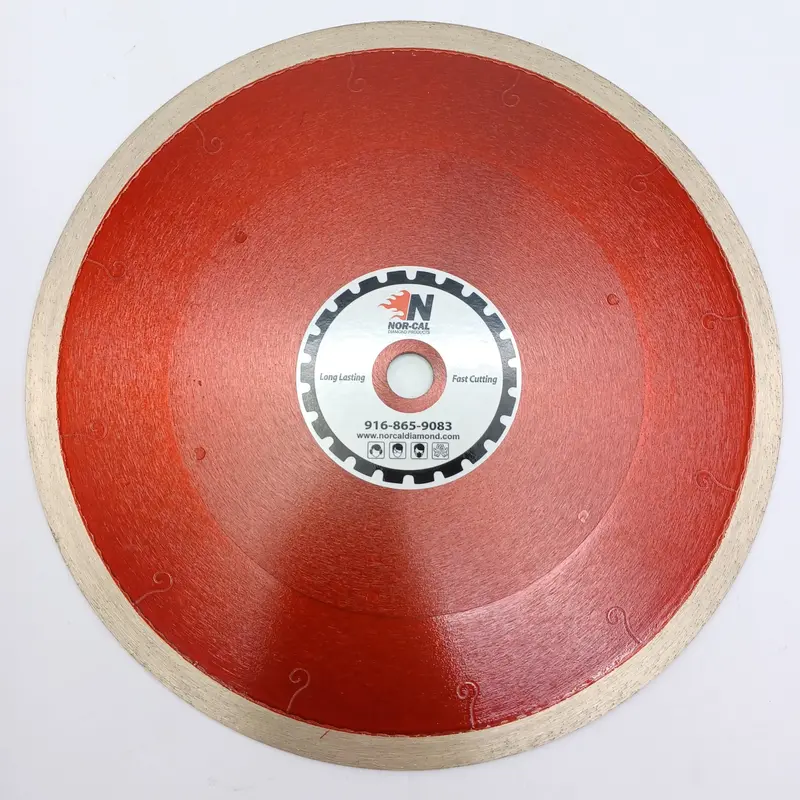 10-Inch Porcelain & Ceramic Tile Cutting Blade (.045″ Thick)