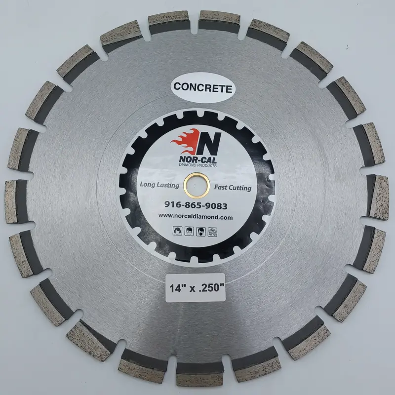 14-Inch Concrete Loop Diamond Blade (.250″ Thickness)