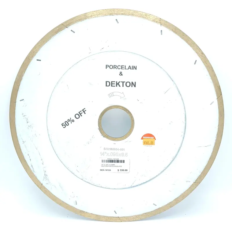 14-Inch Porcelain Tile Cutting Blade – Dry Use