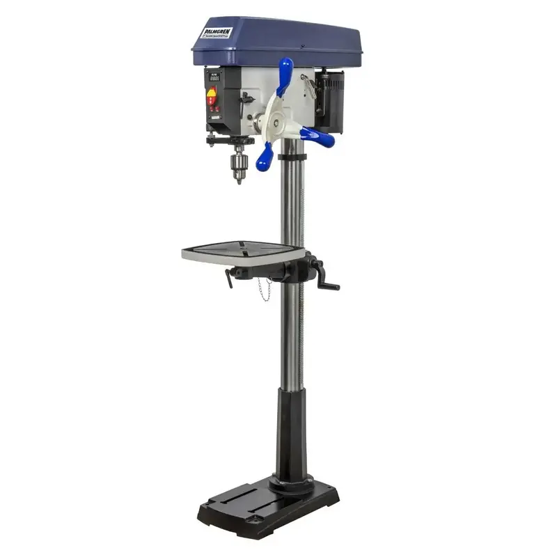 17-Inch Variable-Speed Drill Press with Step Pulley Mechanism