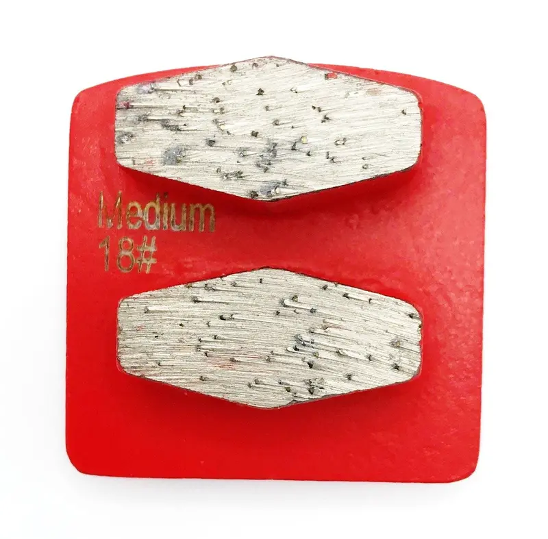 18-Grit Double Casket Segment – Medium Bond, TEQ/Redi-Lok Compatible