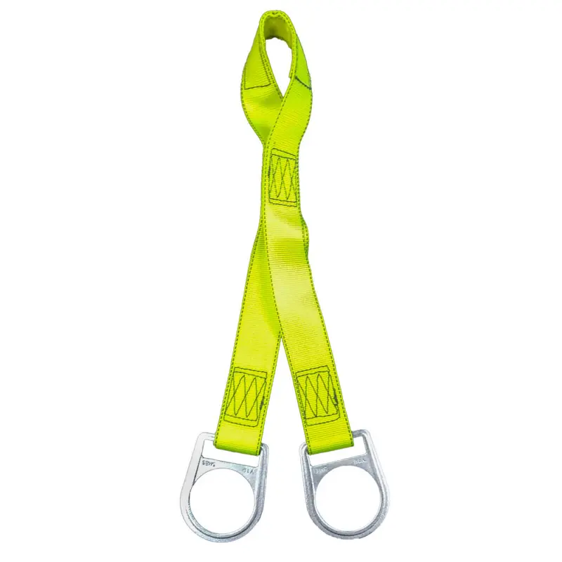 18-Inch D-Ring Extender with Soft Loop and Dual D-Rings