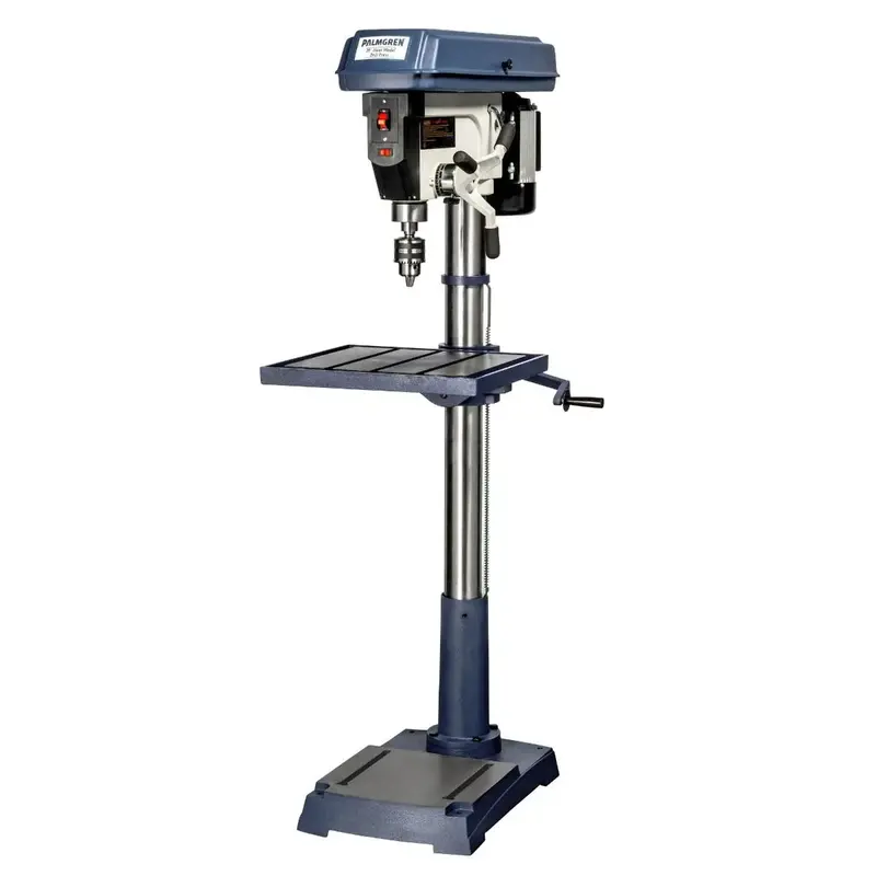 20-Inch Floor-Mounted Step Pulley Drill Press