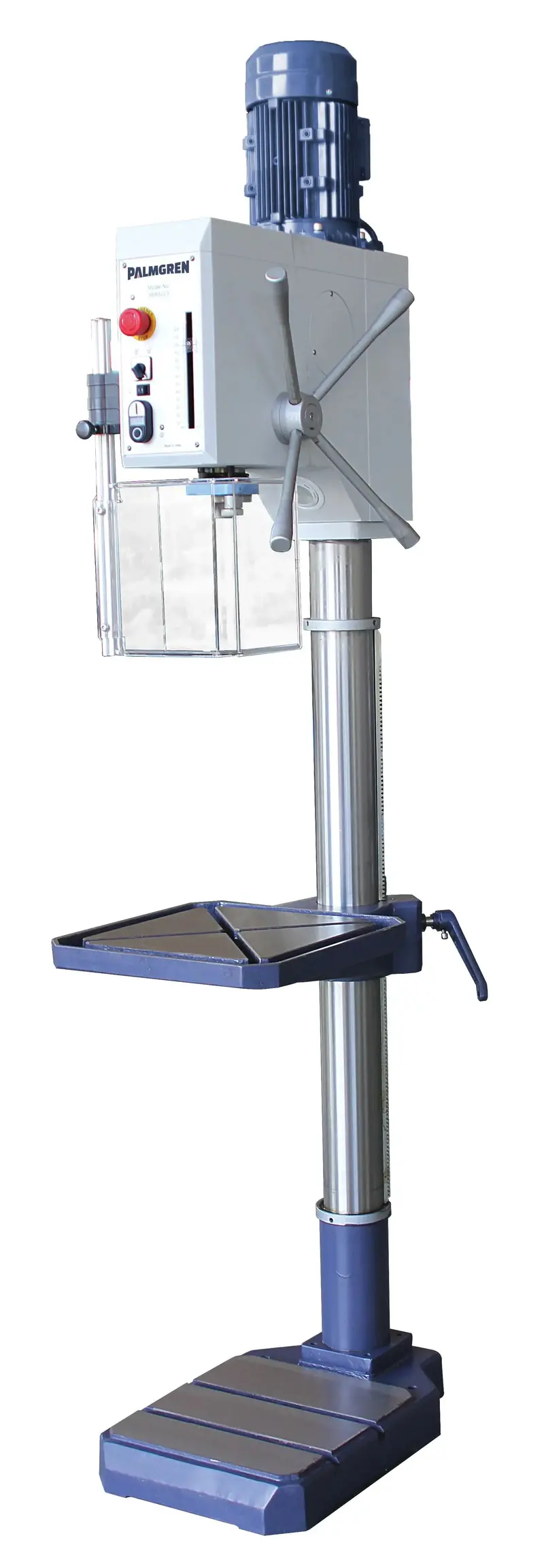 20-Inch Gear Head Drill Press – 230V Three-Phase Industrial Machine