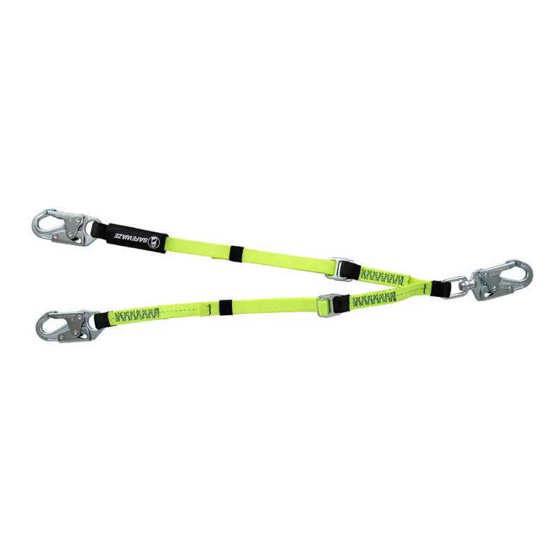 26-to-48-Inch Adjustable Web Restraint Lanyard with Quick-Connect Buckle