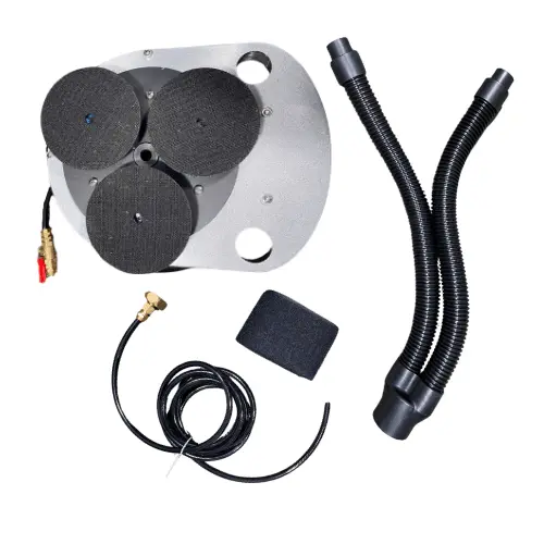 3-Head Planetary Polisher for Precision Surface Finishing