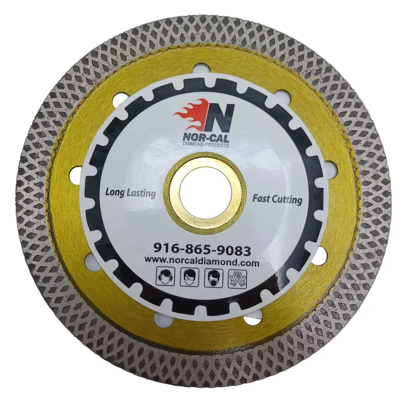 4.5-Inch Thin Turbo Mesh Diamond Blade (.048″ Thickness)