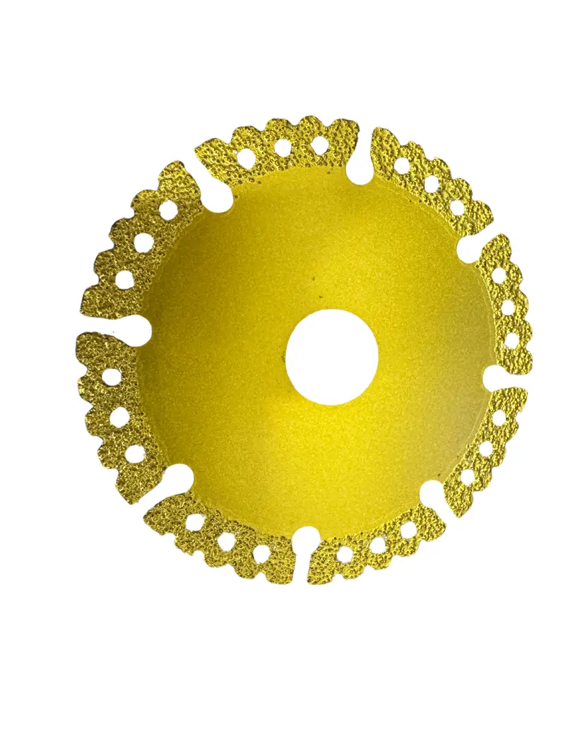 4-Inch Brazed Diamond Cutting Blade