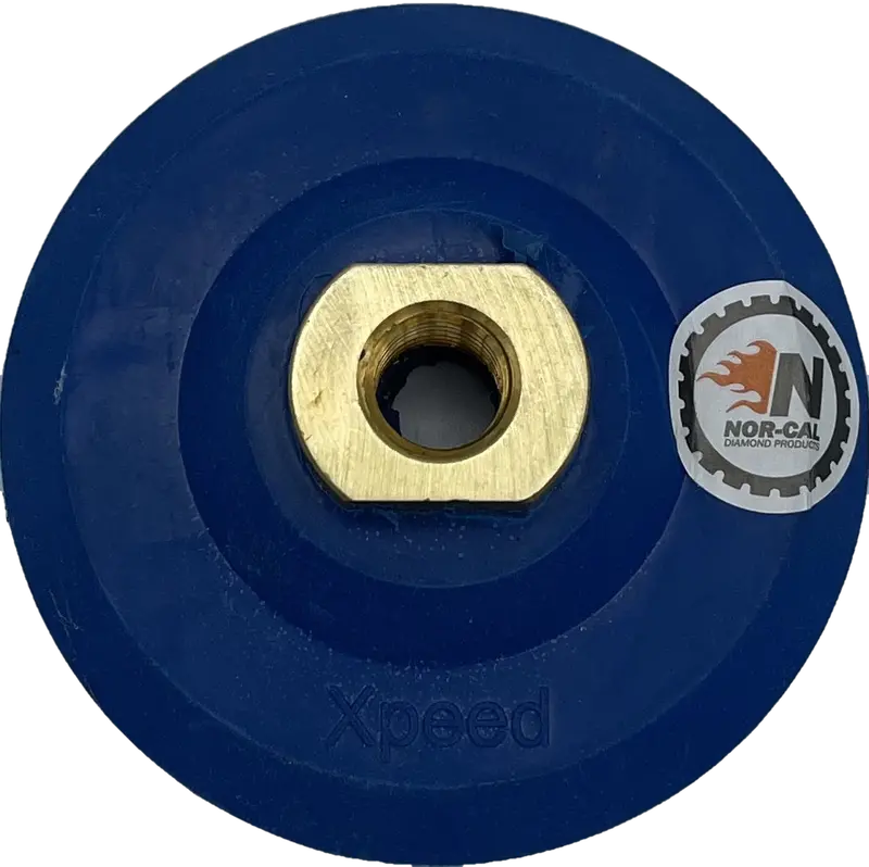 4-Inch Rubber Backing Pad for Polishing and Grinding Applications