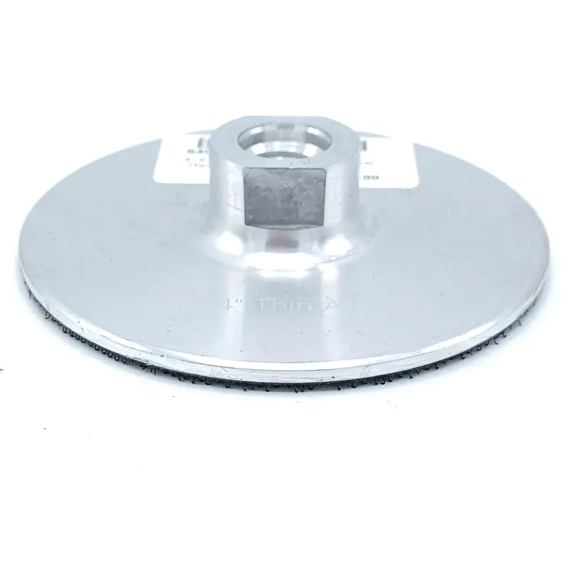 4-Inch Thin Aluminum Backup Holder – Lightweight Rigid Backing Plate