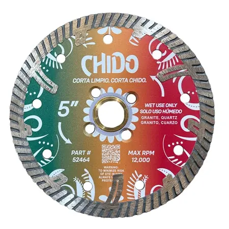 5-Inch Chido Turbo Diamond Blade with Drop Segment