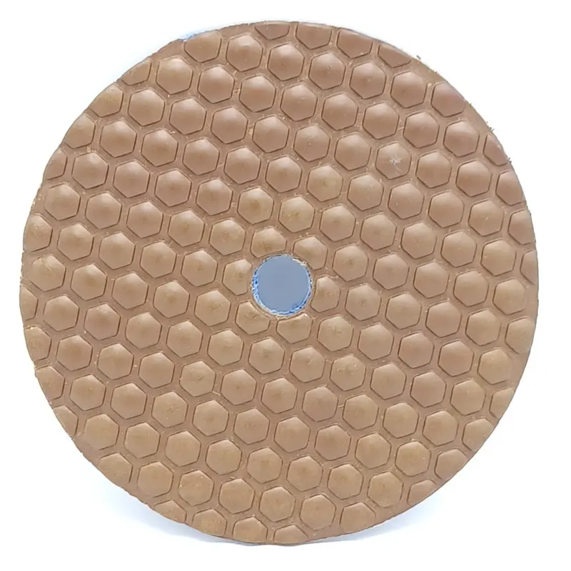 5-Inch Dry Diamond Polishing Pads for Compact Grinders