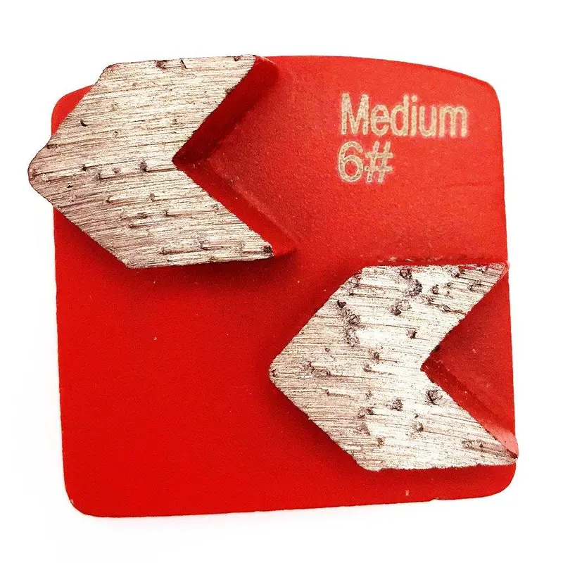 6-Grit Redi-Lock/Teq-Lok Arrow Segmented Blade – Medium Bond
