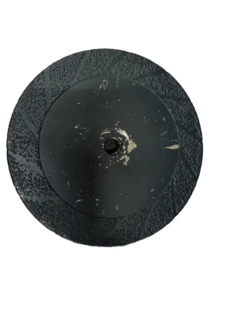 7-Inch Flat Brazed Diamond Cup Wheel for Concrete Grinding