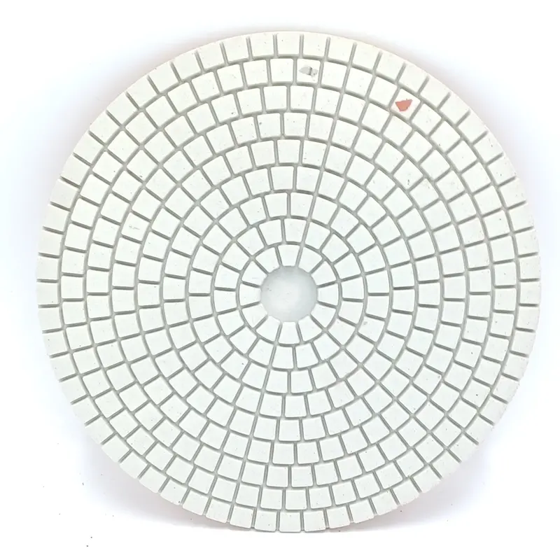 7-Inch Hook-and-Loop Polishing Pads for Floor Machines