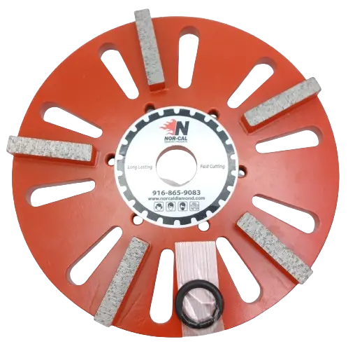 8″ Diamond Grinding Plates – 30/40 Grit for Efficient Material Removal