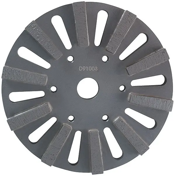 8-Inch Diteq TG-8 Hard-Bond Grinding Head (30/40 Grit)