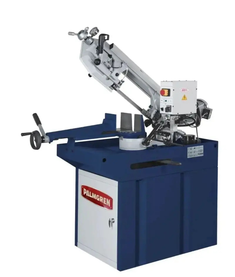 8-Inch Zip-Miter Horizontal Band Saw with Dual Miter Capability