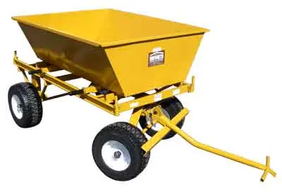Adjustable Dump Hopper with Mounting Bracket – Bulk Material Discharge System