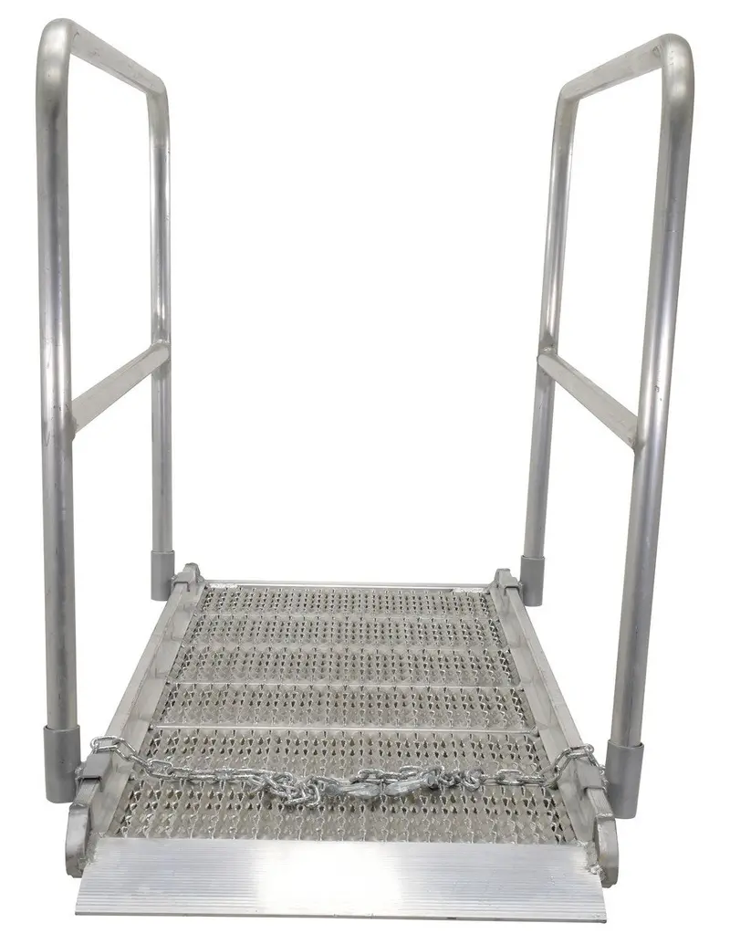 Aluminum Grip-Strut Portable Walkway Ramps