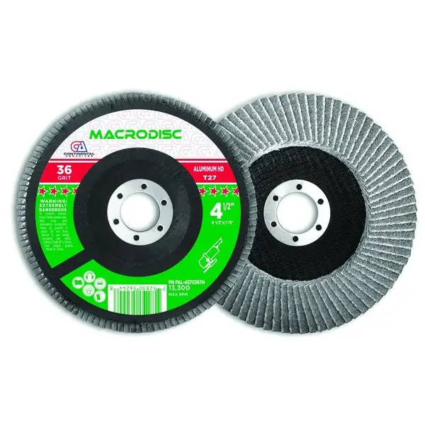 Aluminum-Specific High-Density Flap Disc – 10-Pack