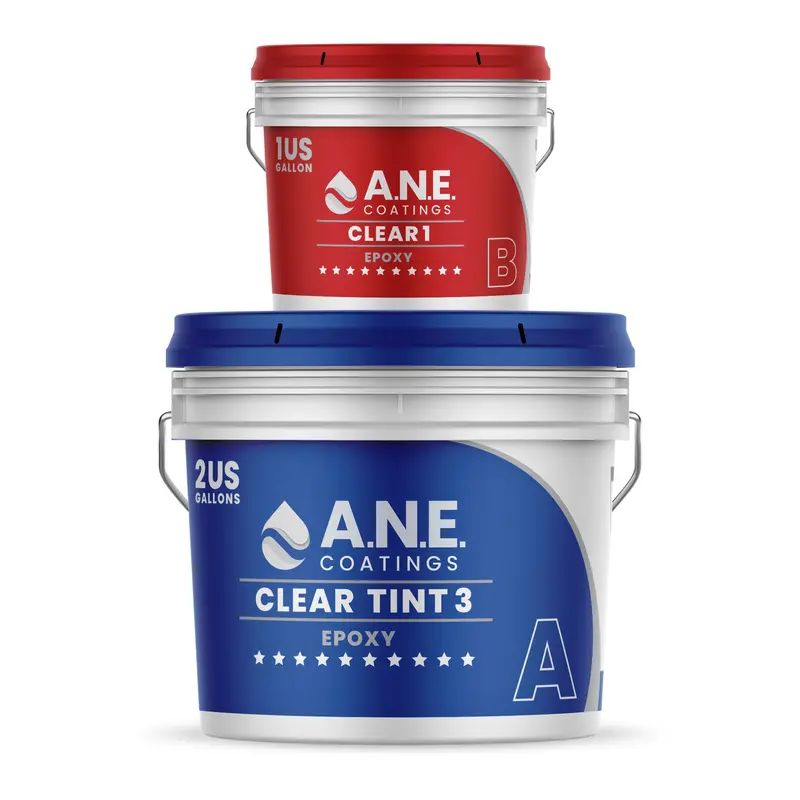 ANE-CLEAR-3 Gallon Clear Epoxy Finishing Kit