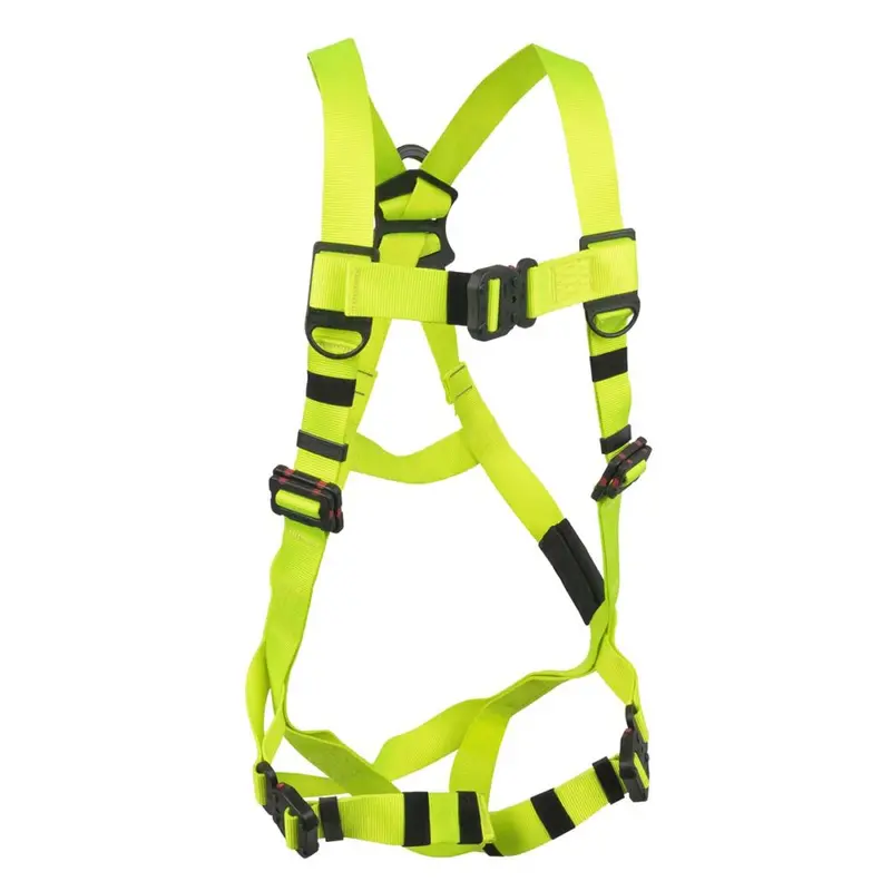 Arc Flash Full-Body Harness Featuring DE 1D D-Ring, MB Torso, and Combined QC Chest/Legs System