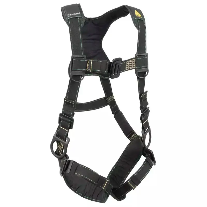 Arc Flash Full-Body Harness with DE 3D Anchorage and Integrated QC Chest/Legs Design