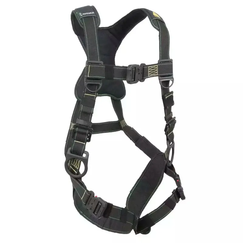 Arc Flash Full-Body Harness with DE 3D Anchorage and Unified QC Chest/Legs Configuration