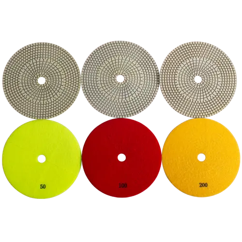 ASHSR Premium White Resin Matrix Polishing Pads – Professional Grade