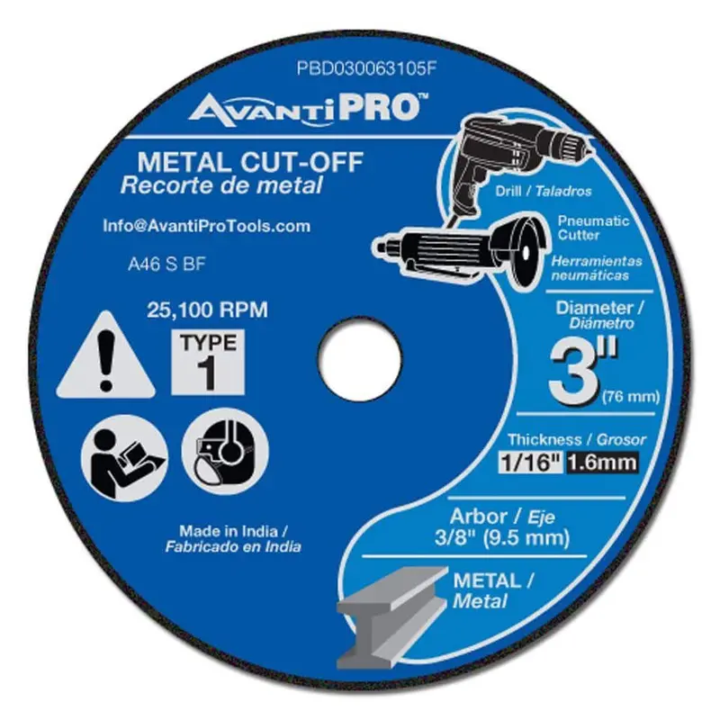 Avantipro Heavy-Duty Cut-Off Discs for Masonry and Concrete