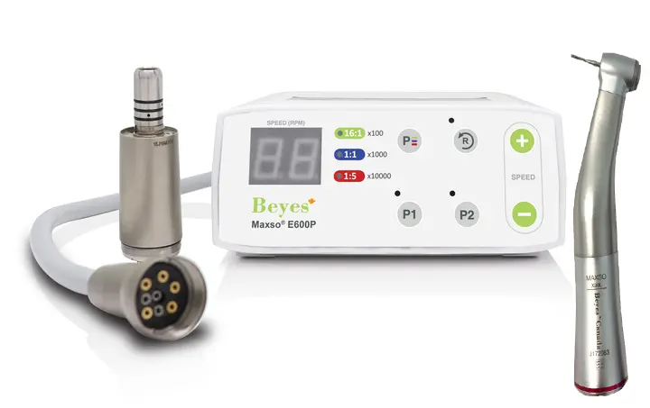 BEYES E600 Portable Electric Micromotor System with X99L Attachment (M600P + MT6001)
