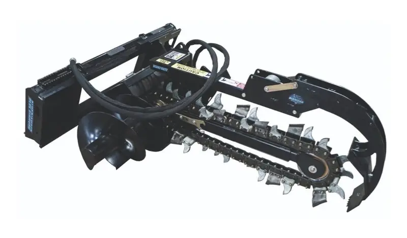 Blue Diamond Extreme-Duty Skid Steer Trencher
