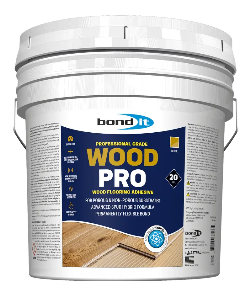 Bond It Wood Pro – Premium Flooring Adhesive for Hardwood and Engineered Wood