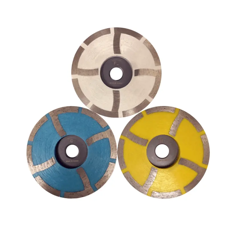 Boomerang-Design Resin Bond Diamond Cup Wheel