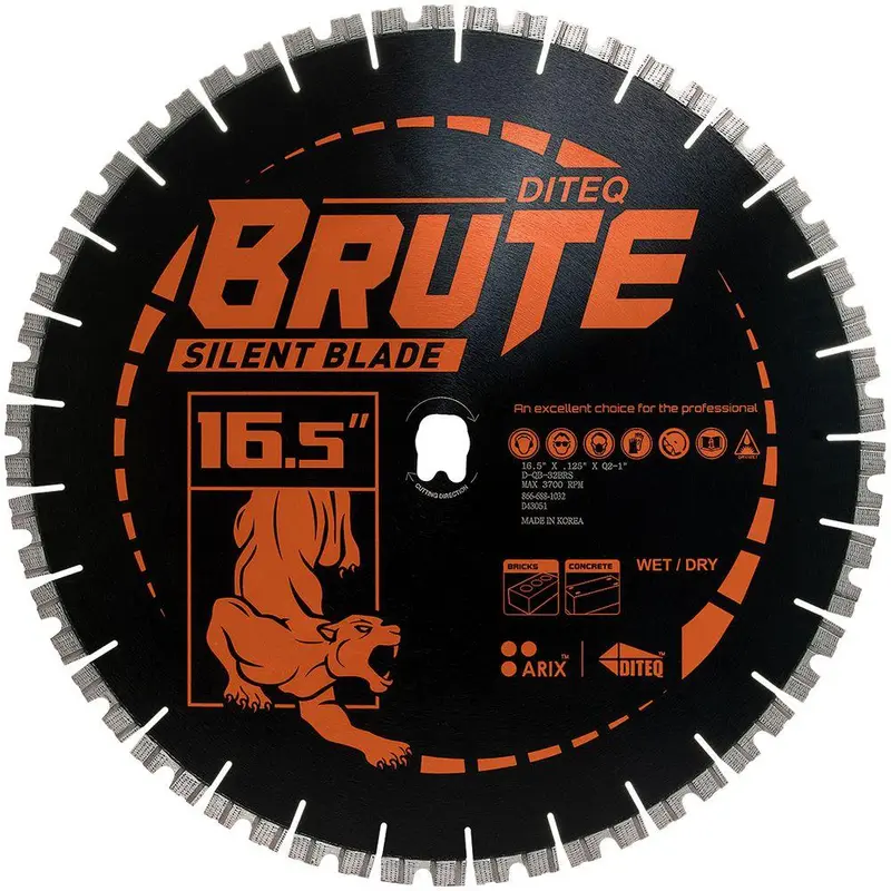 Brute 16-1/2″ Masonry Cutting Blades for IQMS362 Saws