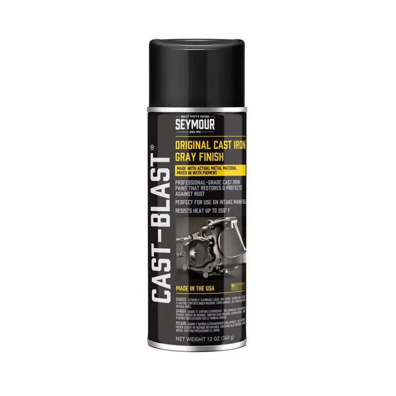 Cast-Blast Automotive Cast Iron Finish Spray – 6-Unit Case