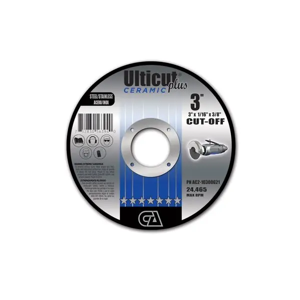 Ceramic Ulticut Plus T1 Double-Reinforced Cut-Off Wheel – 50-Pack