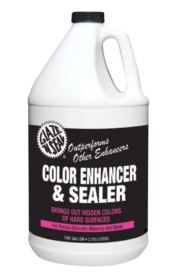 Color-Enhancing Concrete Sealer
