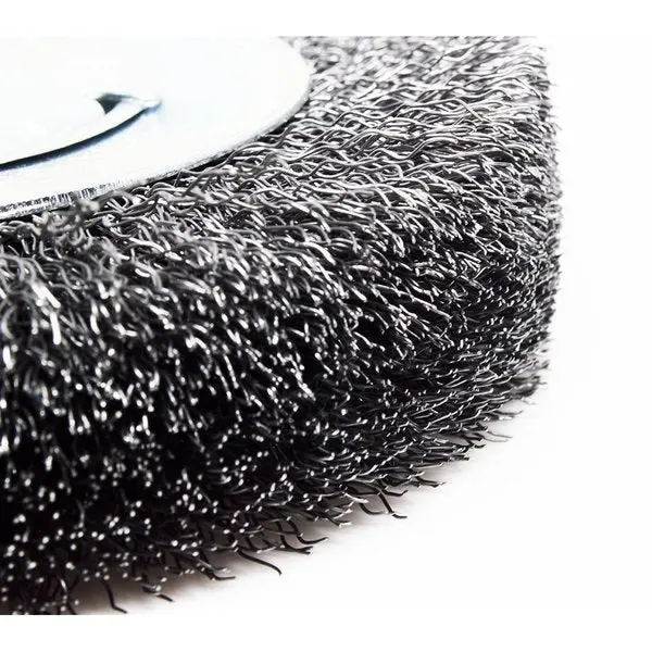 Crimped Wire Bench Grinder Wheel