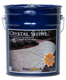 Crystal Shine High-Gloss Lacquer Sealer for Concrete