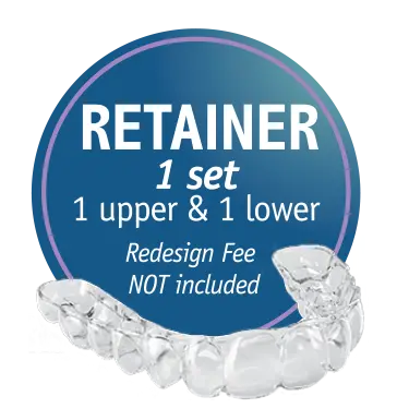Custom Retainer Set (Upper + Lower) – Redesign Fee Excluded