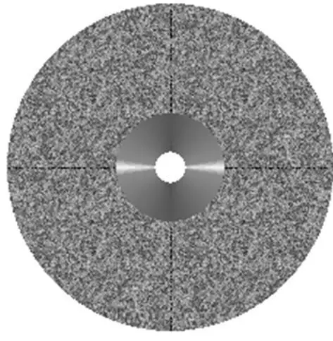 D345-190C Flex Double-Sided Diamond Disk (345.534.190) for Versatile Polishing