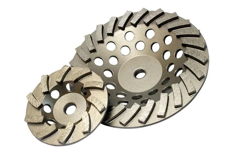 Delux-Cut Spiral Turbo Diamond Cup Grinder