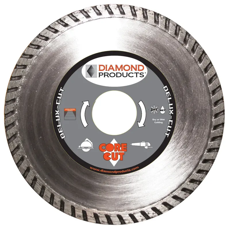 Delux-Cut Turbo Diamond Blade – High-Speed Design