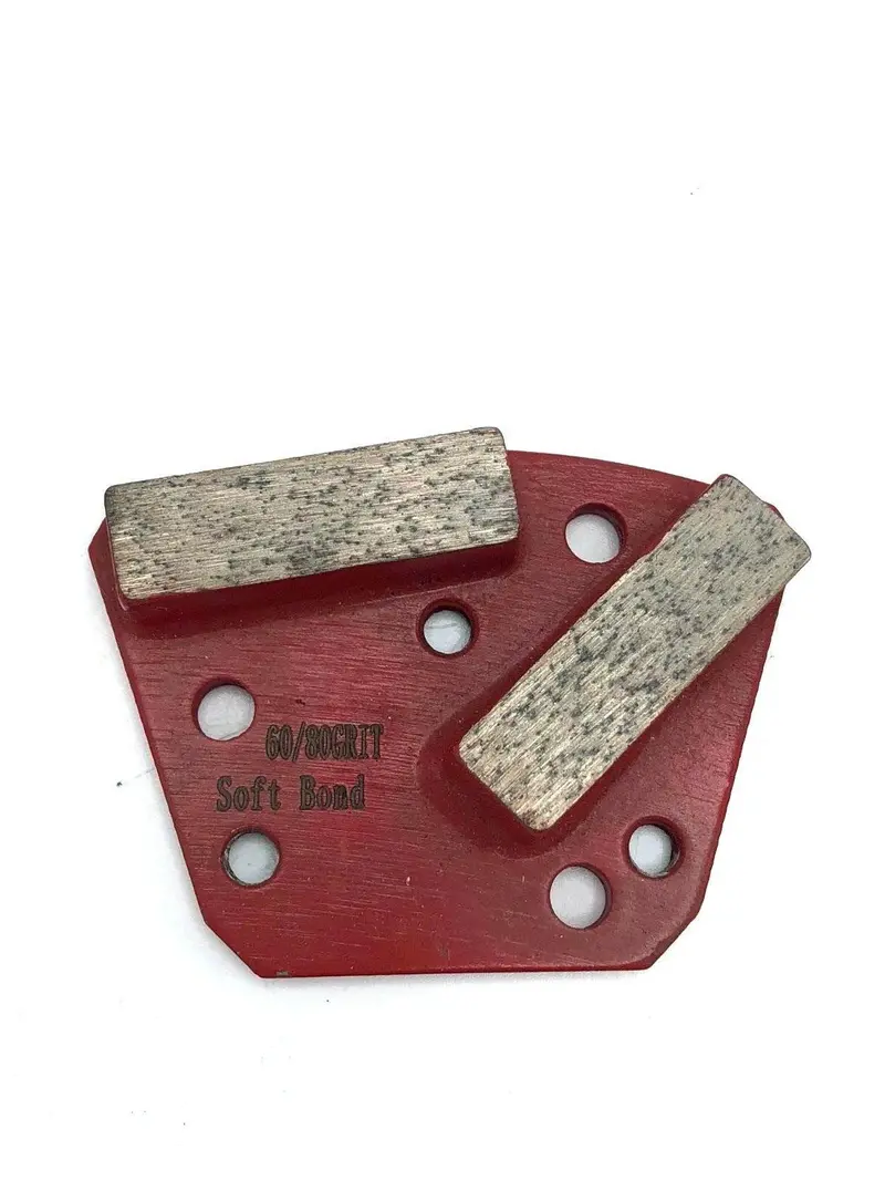 Diamatic-Style Two-Bar Diamond Tooling, 60/80 Grit Segments